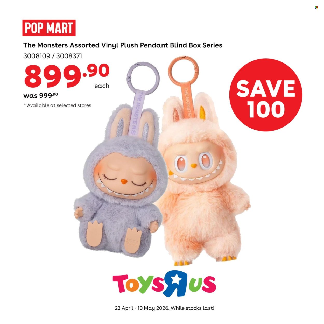 TOYS R US specials - From Thursday 23 Apr 2026 (2026-04-23 - 2026-05-10) | 9