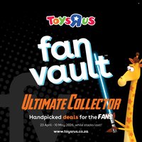 TOYS R US specials - From Thursday 23 Apr 2026 (2026-04-23 - 2026-05-10)