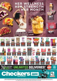CHECKERS specials - Women's Wellness Promotion