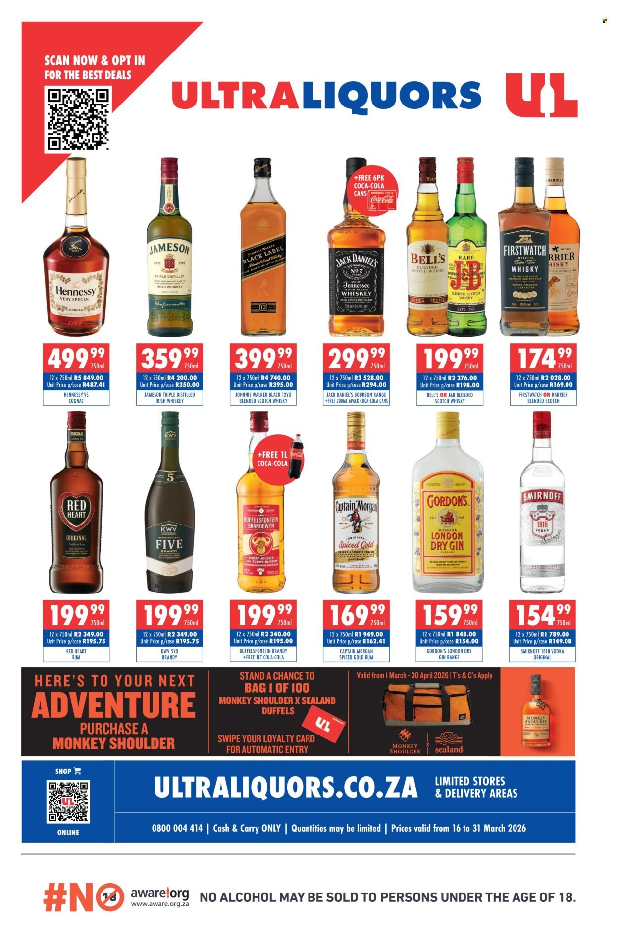 ULTRA LIQUORS specials - From Monday 16 Mar 2026 (2026-03-16 - 2026-03-31) | 1
