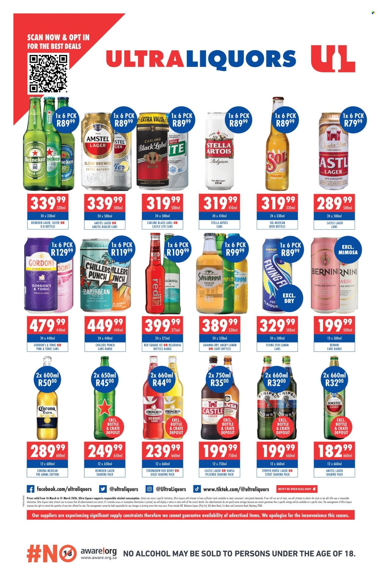 ULTRA LIQUORS specials - From Monday 16 Mar 2026 (2026-03-16 - 2026-03-31) | 4