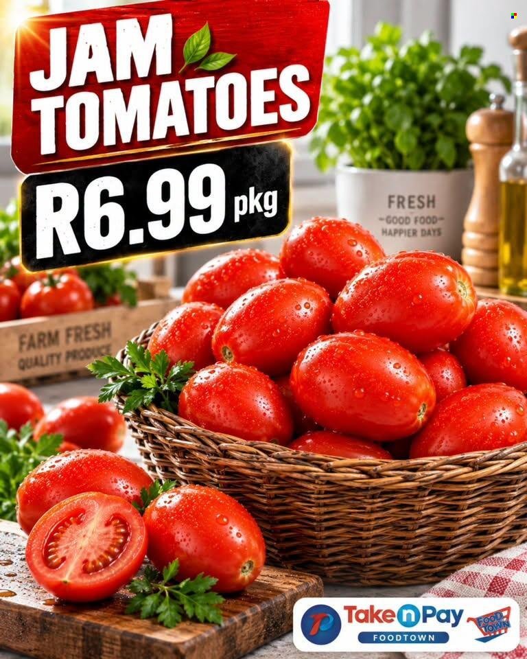 TAKE N PAY specials - From Friday 18 Sept 2026