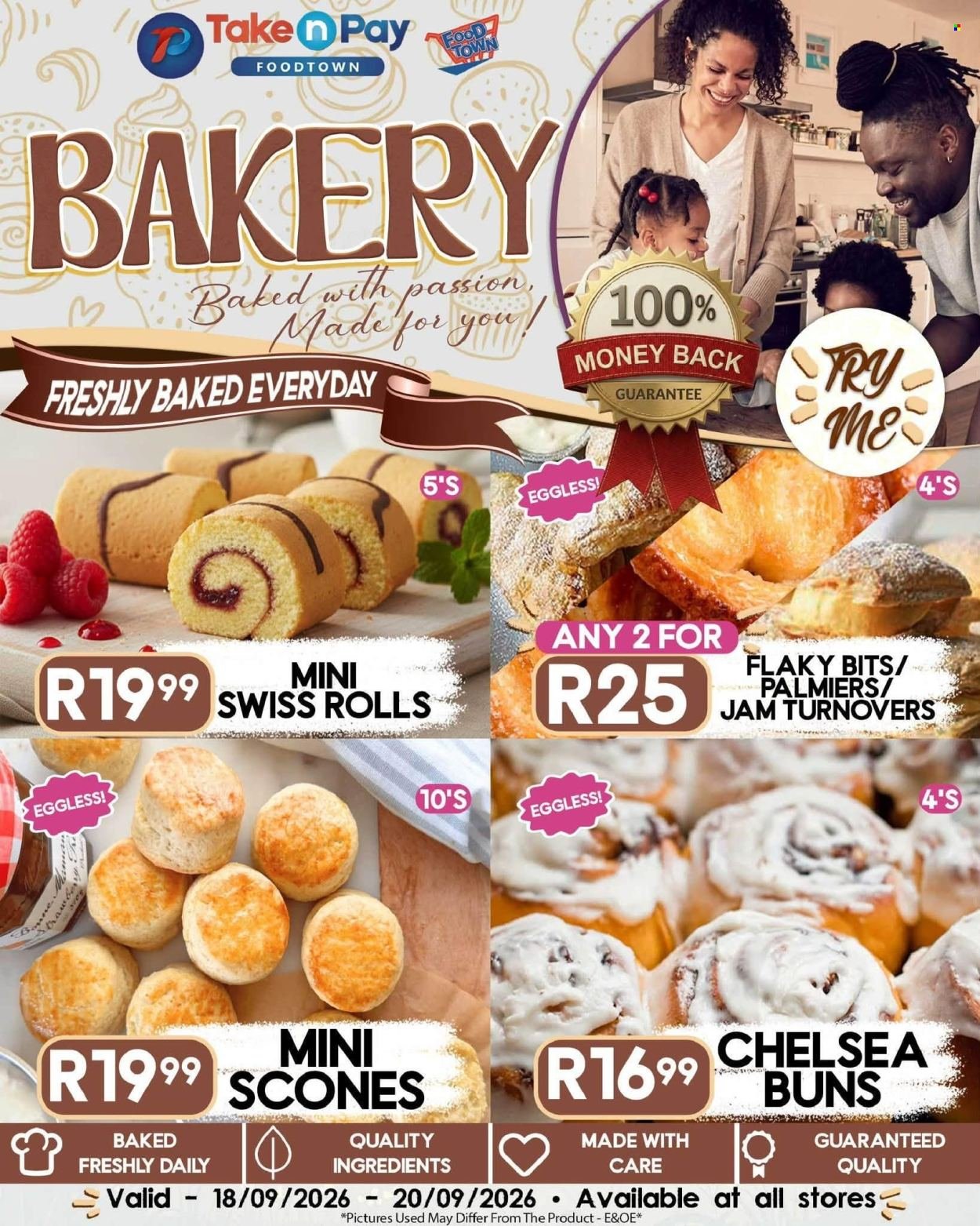 TAKE N PAY specials - From Friday 18 Sept 2026