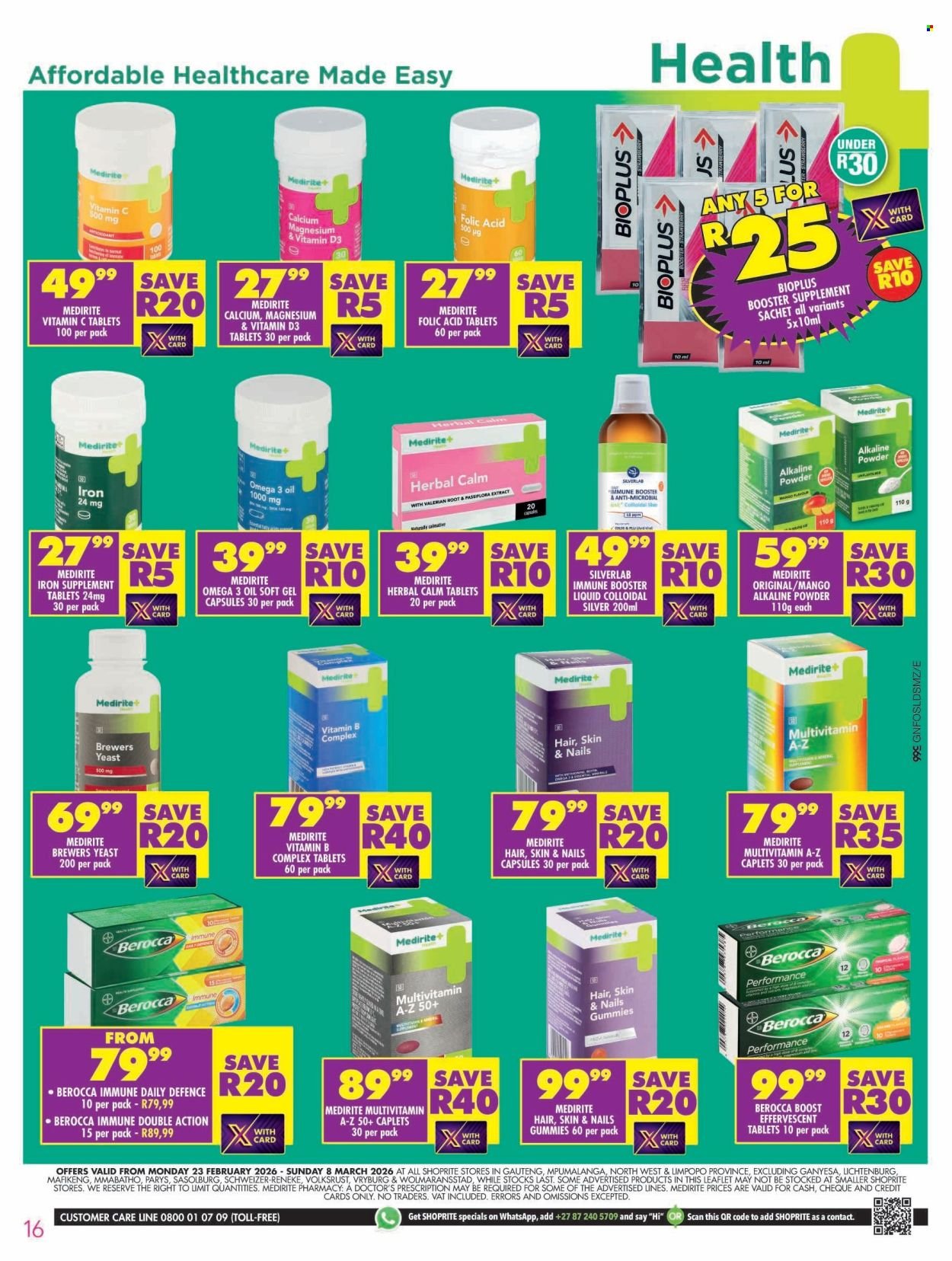 SHOPRITE specials - Hair and Beauty Gauteng (2026-02-23 - 2026-03-08) | 16