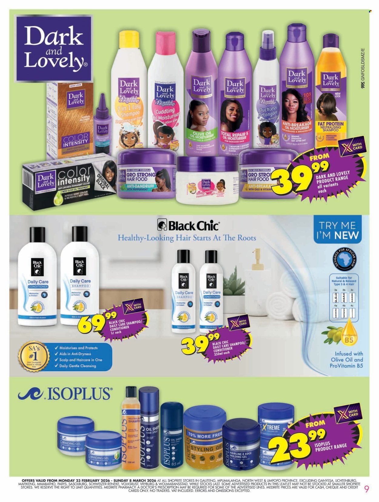 SHOPRITE specials - Hair and Beauty Gauteng (2026-02-23 - 2026-03-08) | 9