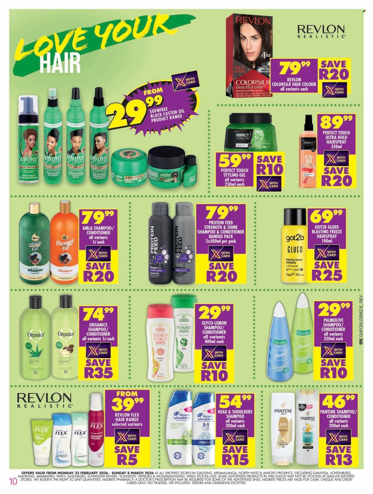 SHOPRITE specials - Hair and Beauty Gauteng (2026-02-23 - 2026-03-08) | 10