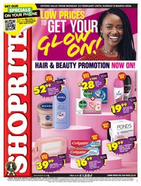 SHOPRITE specials - Hair and Beauty Gauteng (2026-02-23 - 2026-03-08)