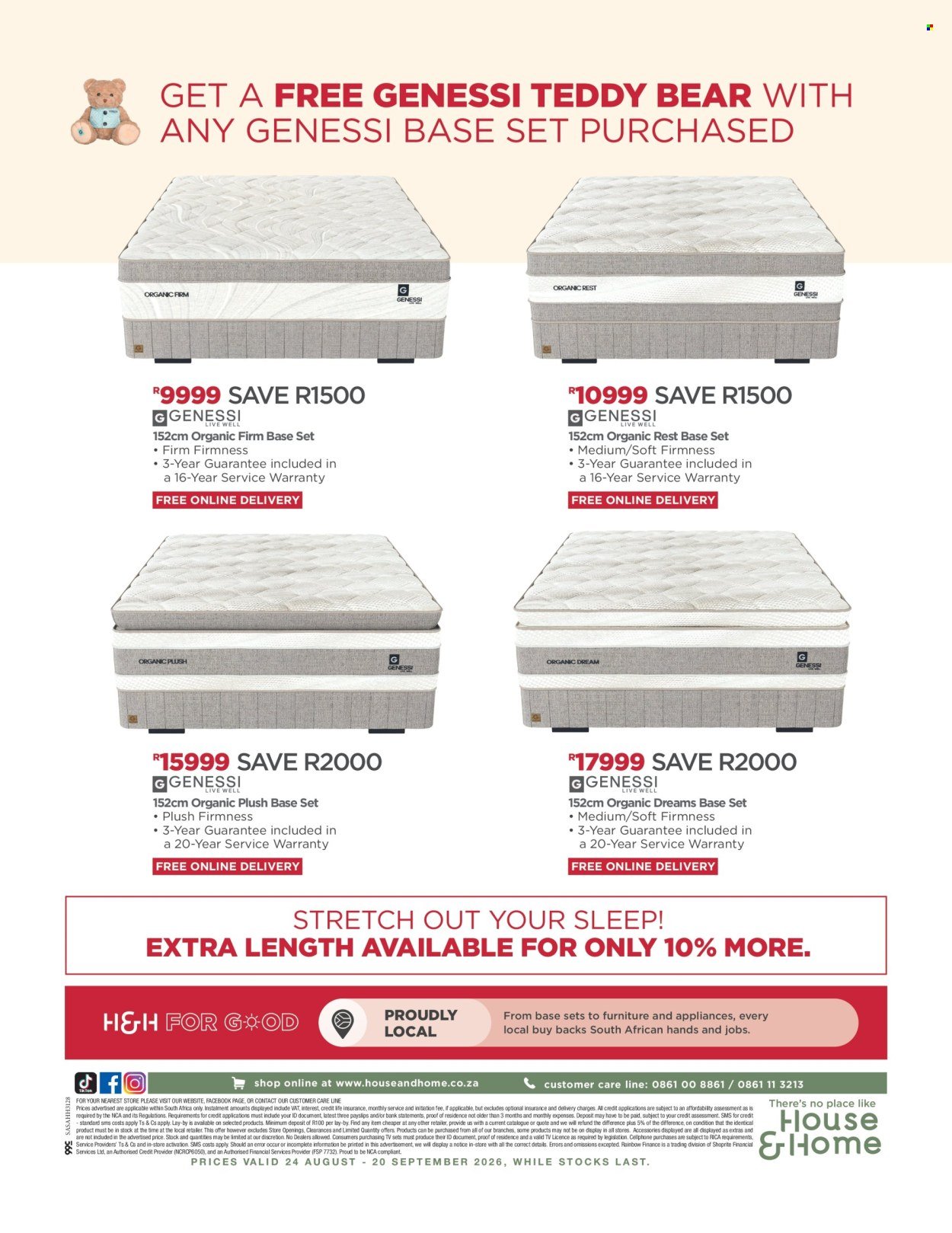 HOUSE & HOME specials - From Monday 24 Aug 2026