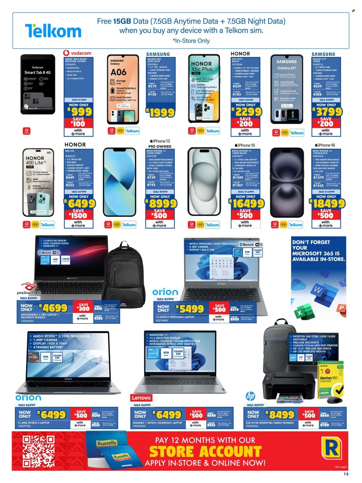 RUSSELLS specials - From Wednesday 20 May 2026 (2026-05-20 - 2026-06-17) | 15