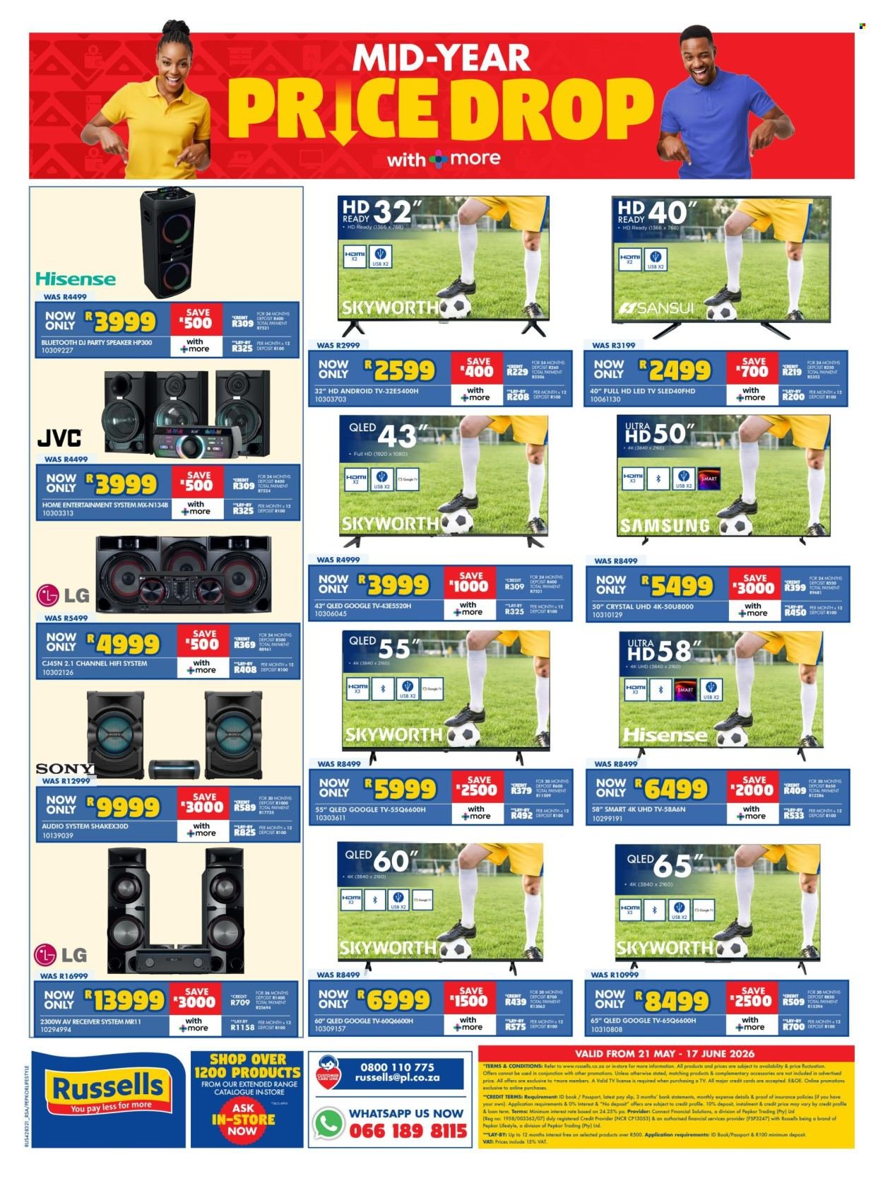 RUSSELLS specials - From Wednesday 20 May 2026 (2026-05-20 - 2026-06-17) | 16