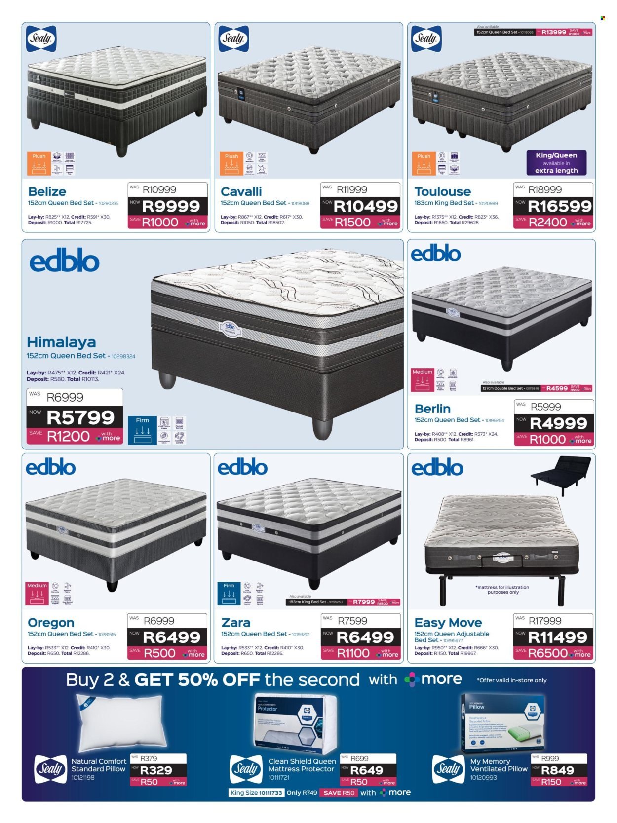 SLEEPMASTERS specials - From Thursday 18 Jun 2026
