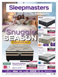 SLEEPMASTERS specials - From Thursday 18 Jun 2026
