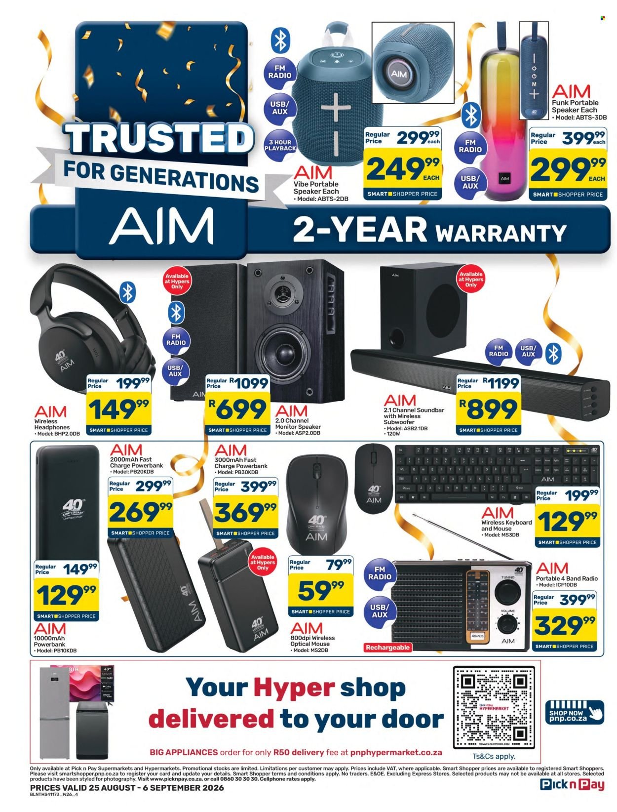 PICK N PAY specials - AIM Specials