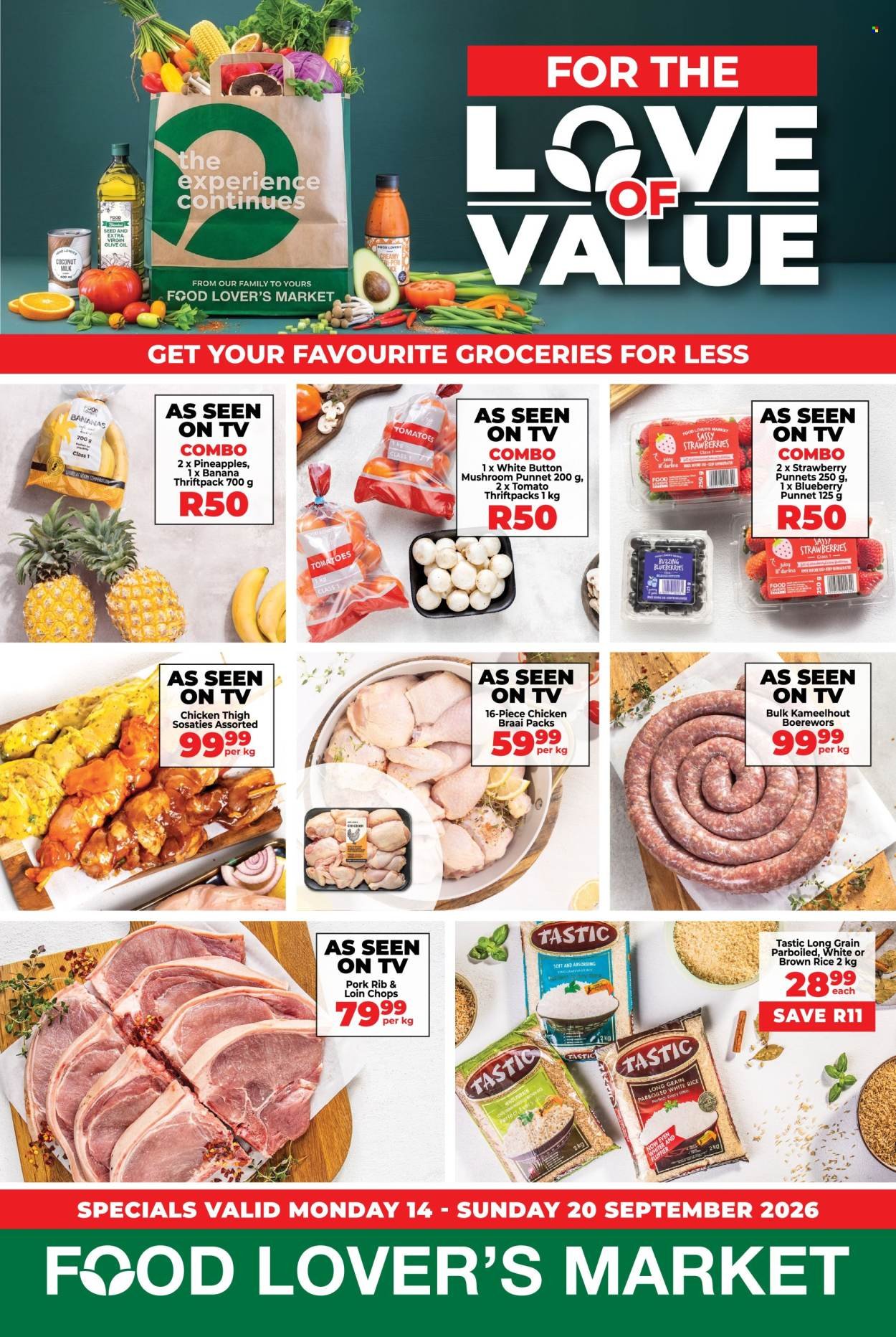 FOOD LOVER'S MARKET specials - From Monday 14 Sept 2026