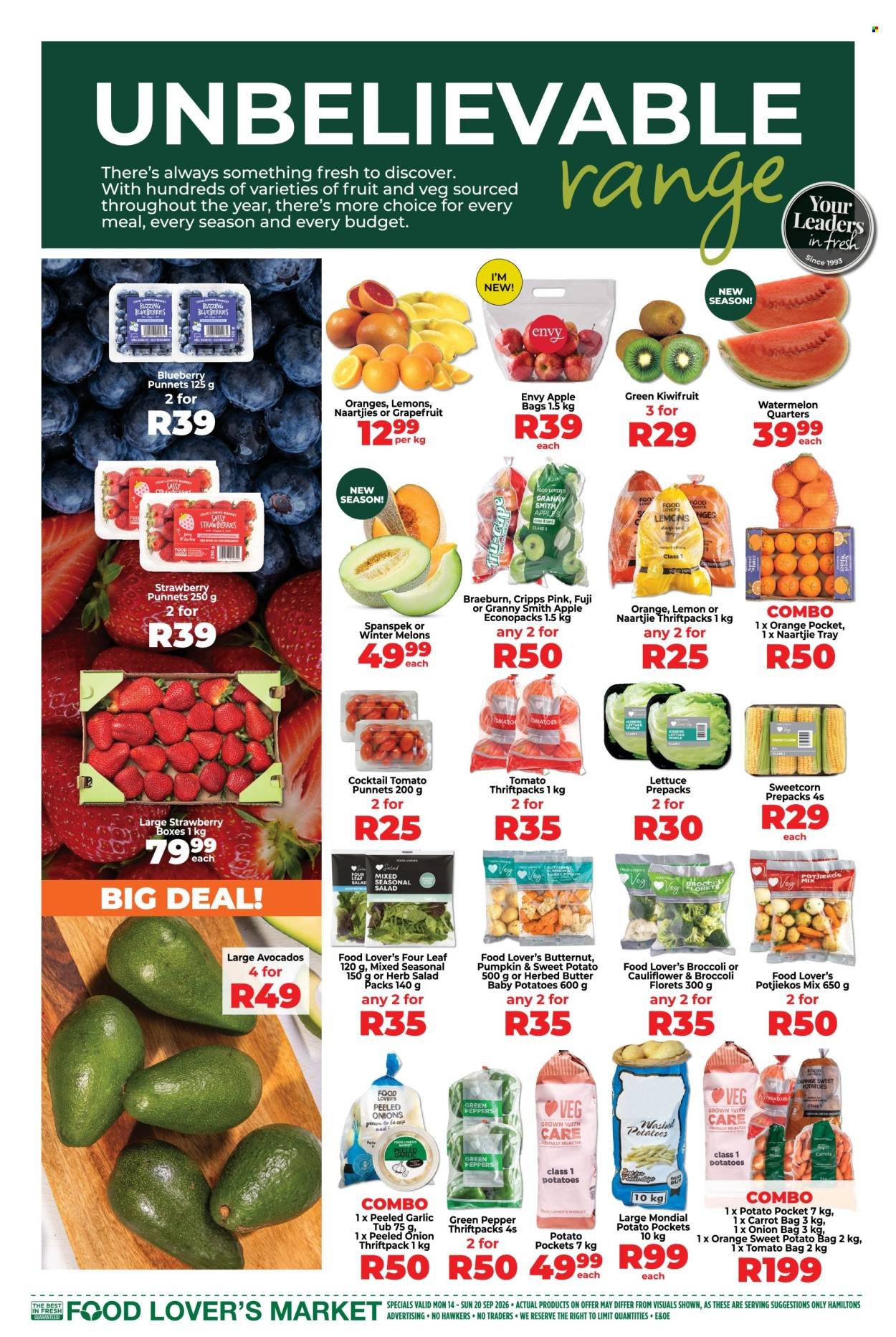 FOOD LOVER'S MARKET specials - From Monday 14 Sept 2026