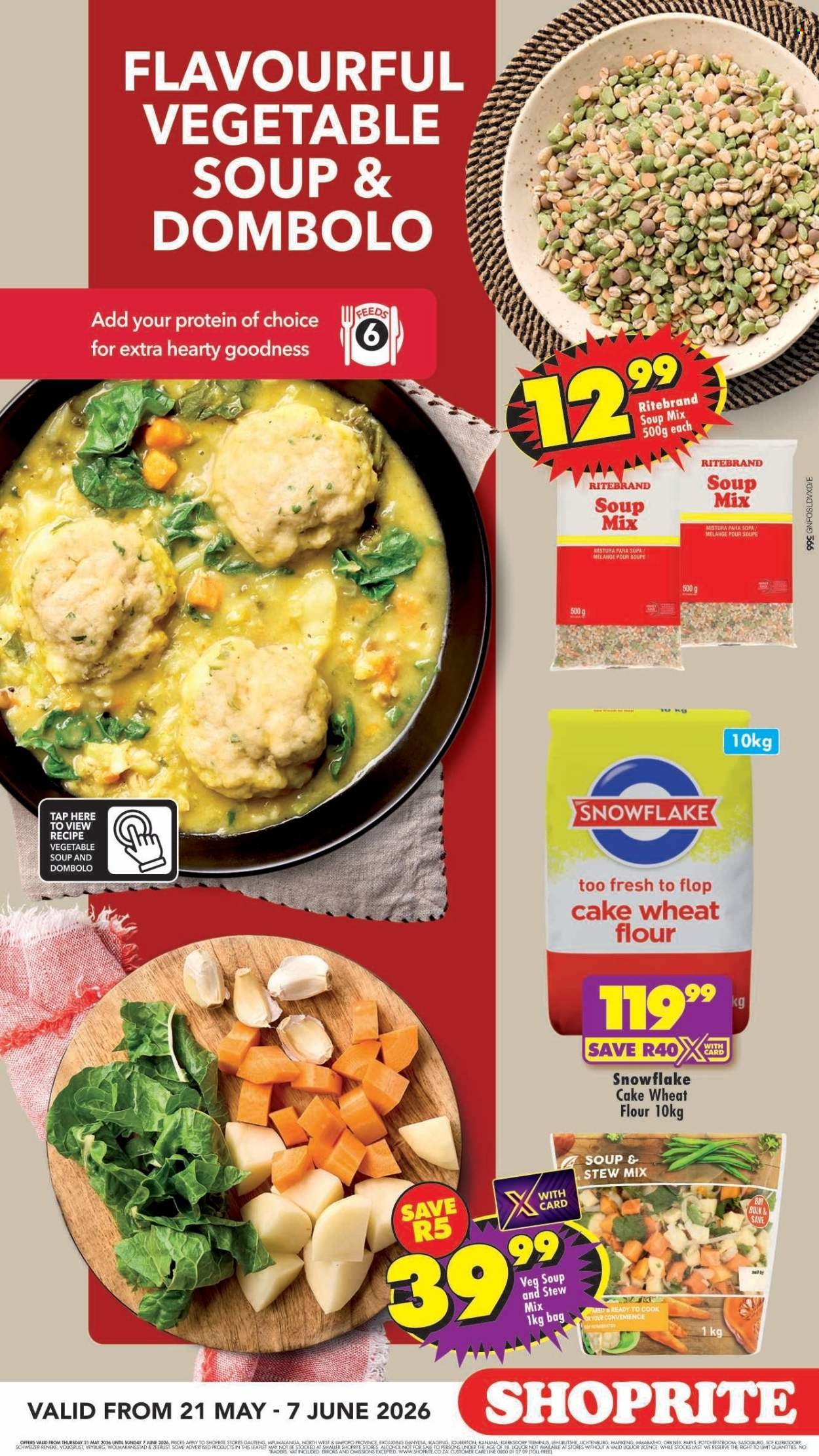 SHOPRITE specials - Affordable Winter Meals Gauteng (2026-05-21 - 2026-06-07) | 2
