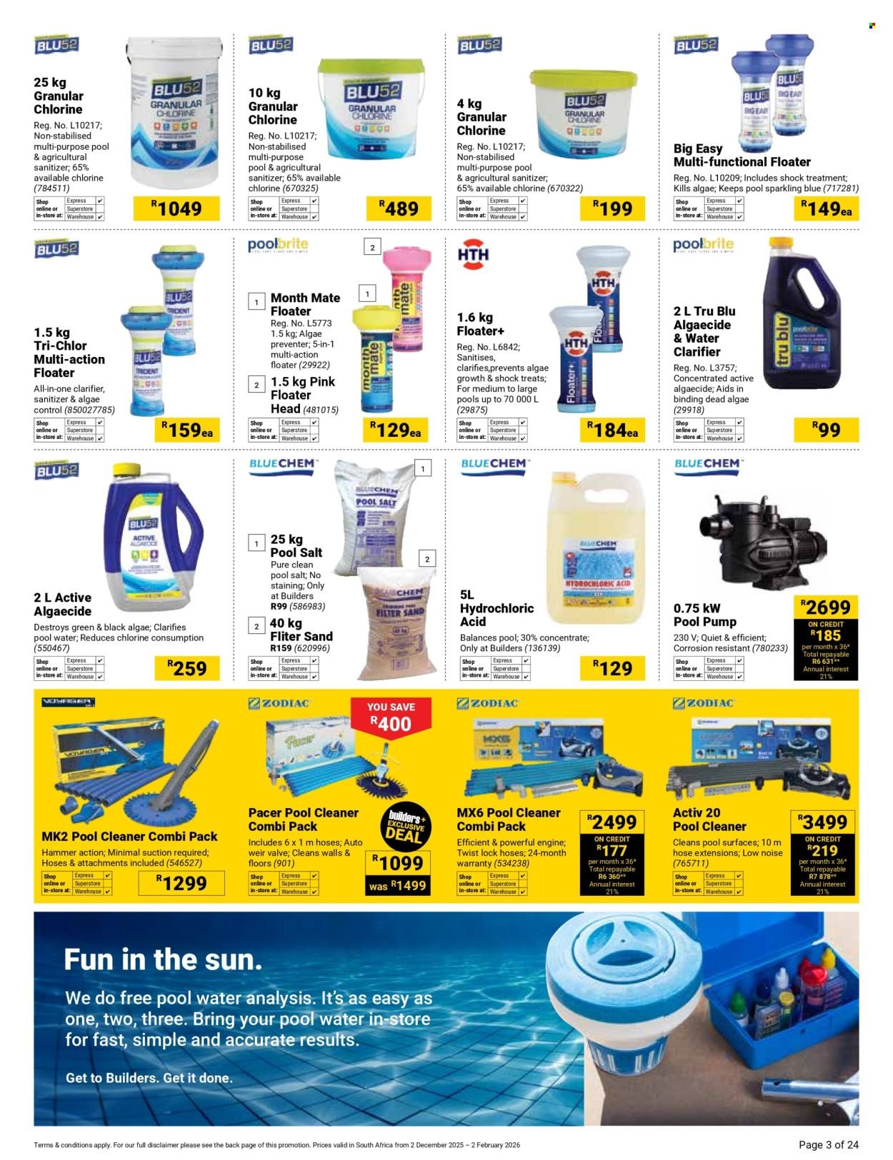 BUILDERS specials - Summer catalogue (2025-12-02 - 2026-02-02) | 3