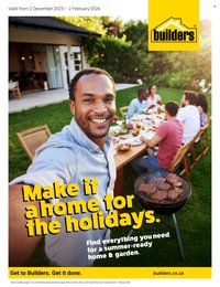 BUILDERS specials - Summer catalogue (2025-12-02 - 2026-02-02)