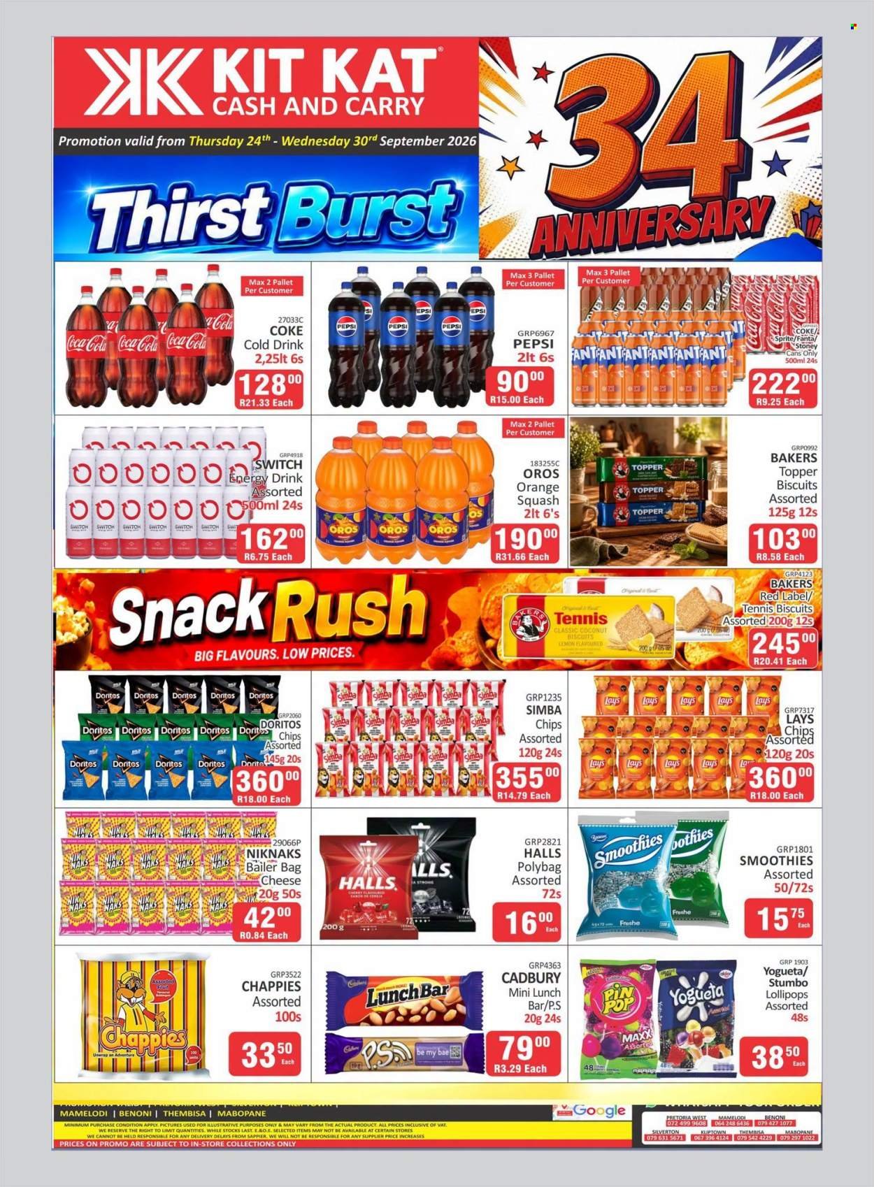 KIT KAT CASH & CARRY specials - Weekly specials