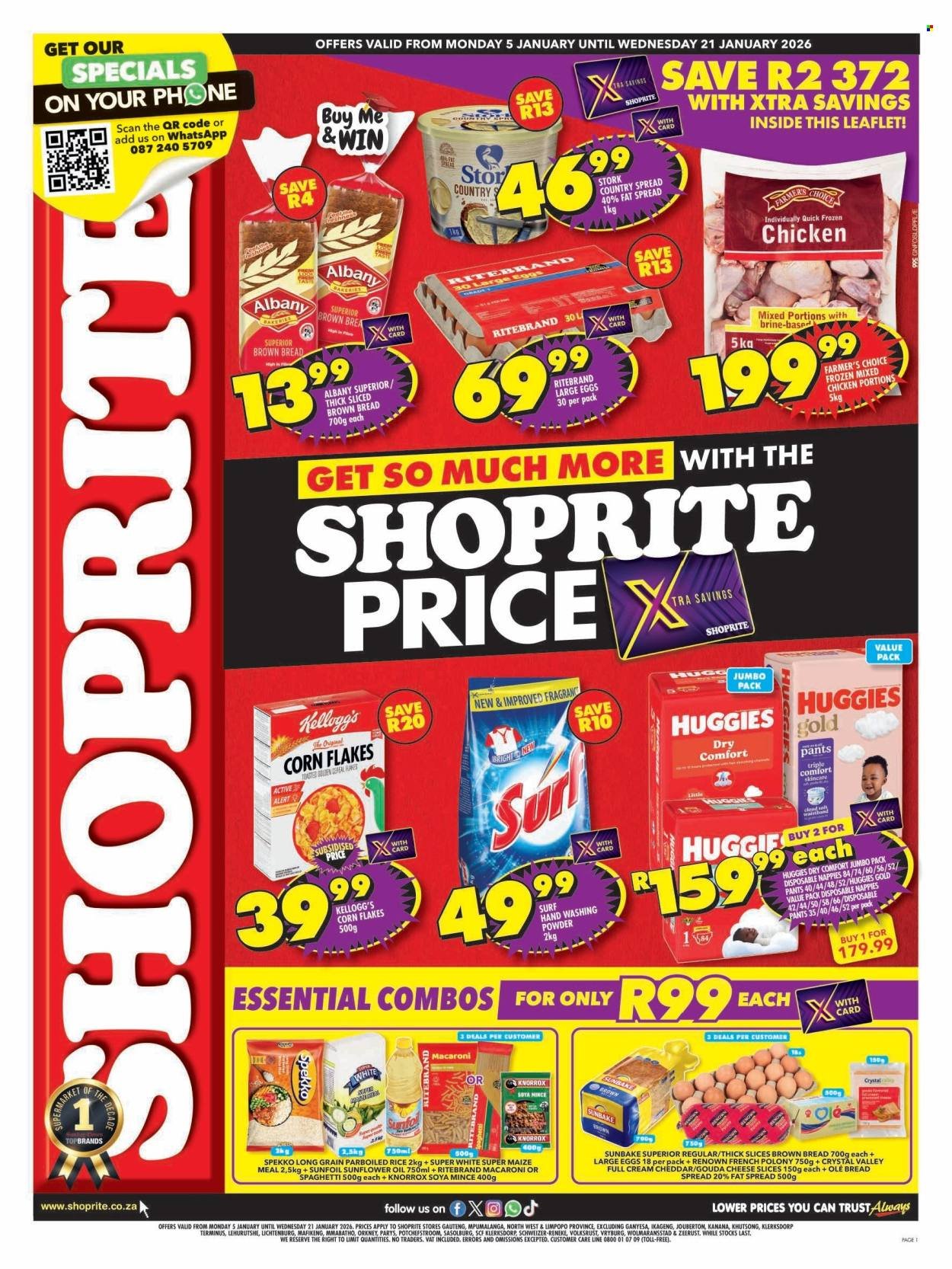 SHOPRITE specials - January Price Gauteng (2026-01-05 - 2026-01-21) | 1