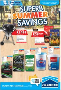 CHAMBERLAIN specials - From Monday 19 Oct 2026