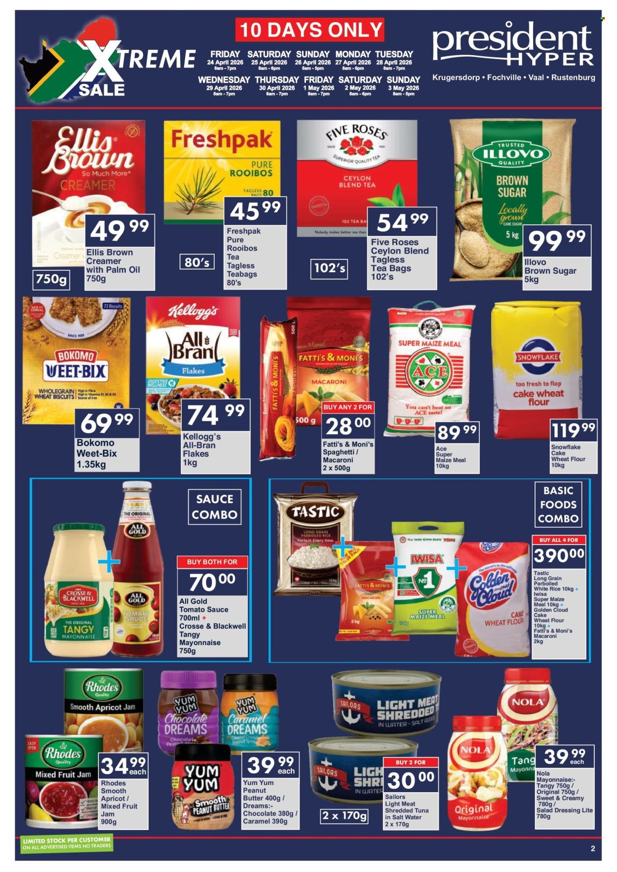 PRESIDENT HYPER specials - Xtreme sale (2026-04-23 - 2026-05-03) | 2