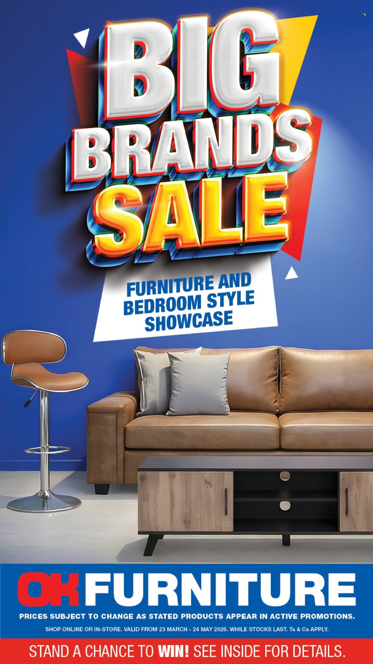 OK FURNITURE specials - From Monday 23 Mar 2026 (2026-03-23 - 2026-05-24) | 1