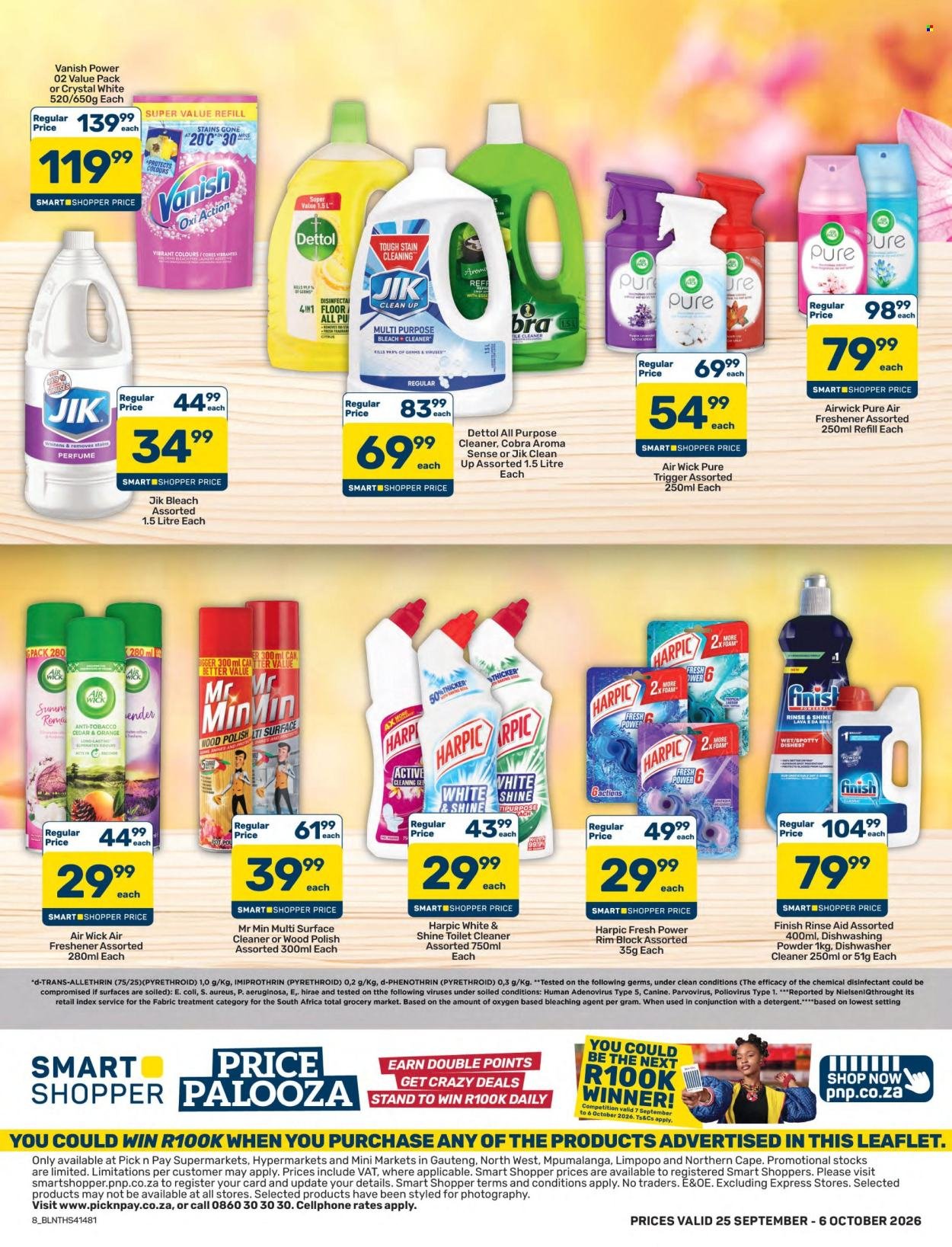 PICK N PAY specials - Spring Cleaning Specials