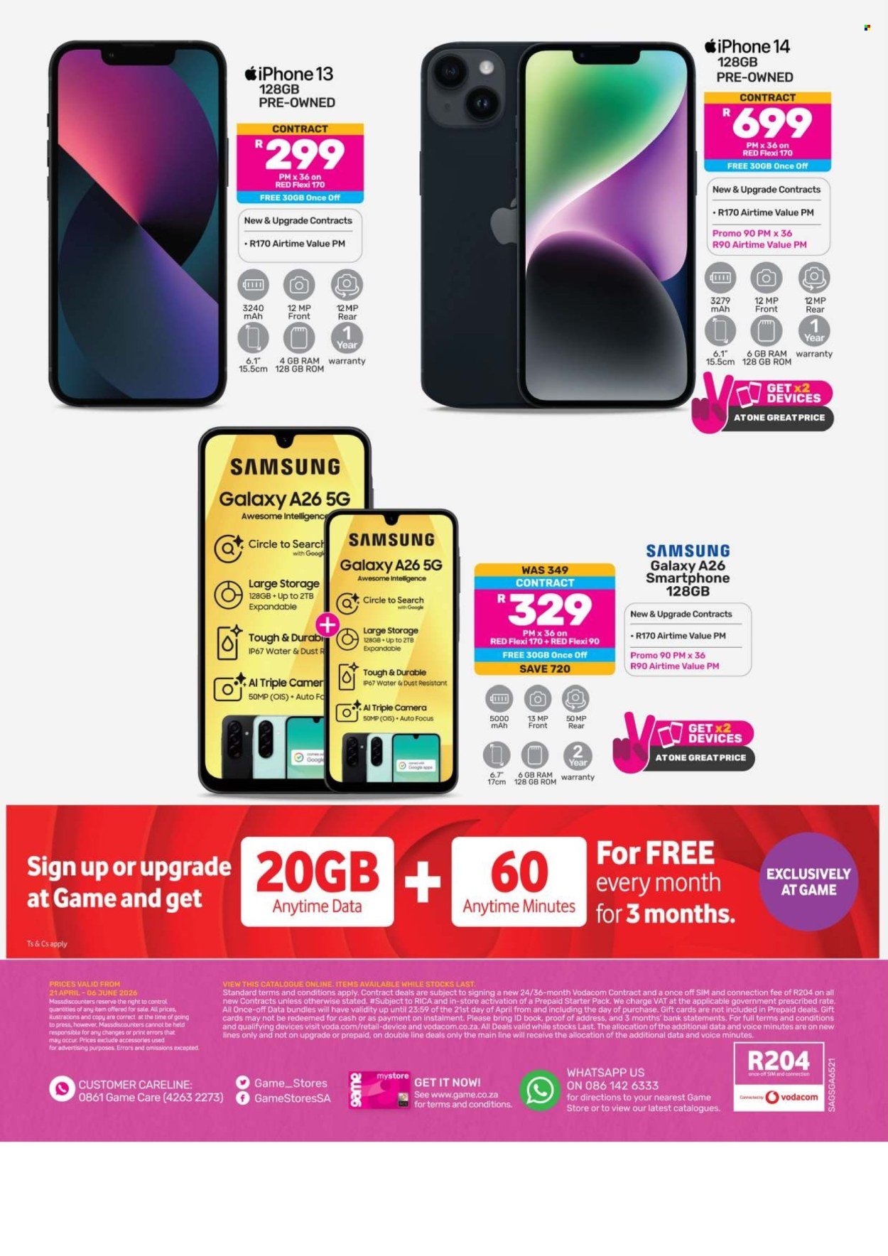 GAME specials - 56 Years In The Game (2026-04-21 - 2026-06-06) | 12