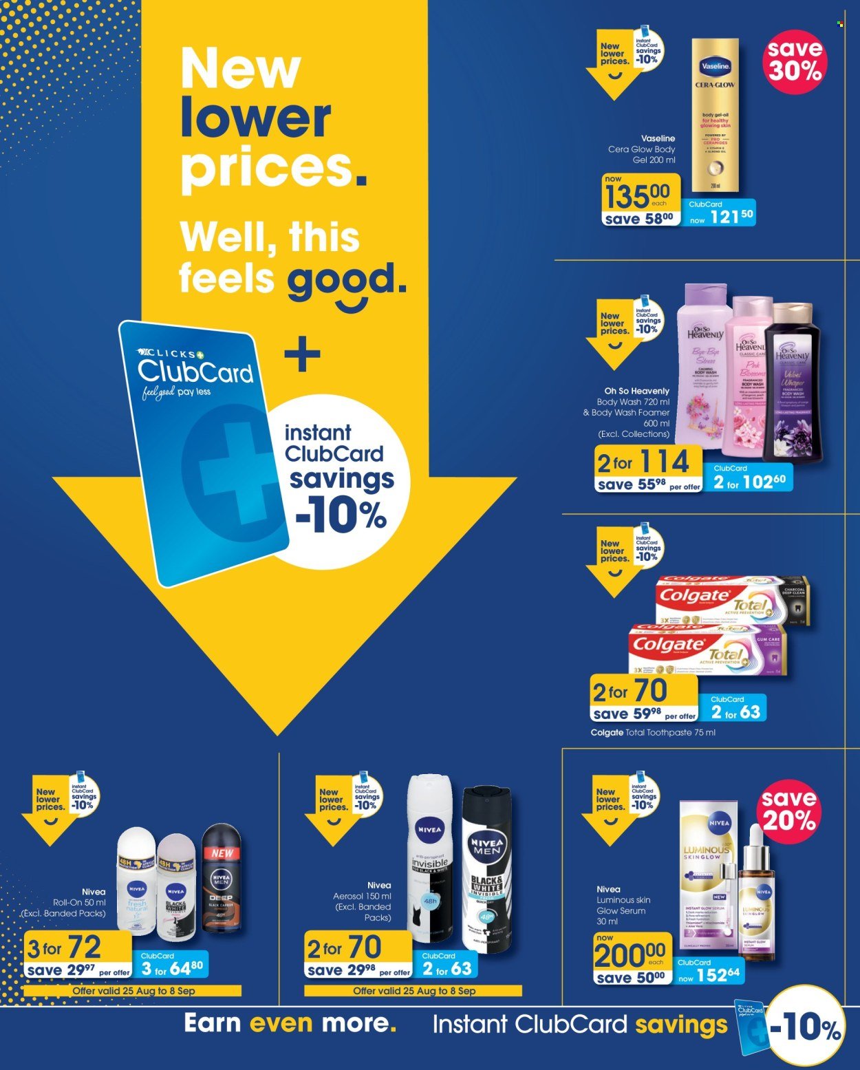 CLICKS specials - From Tuesday 25 Aug 2026