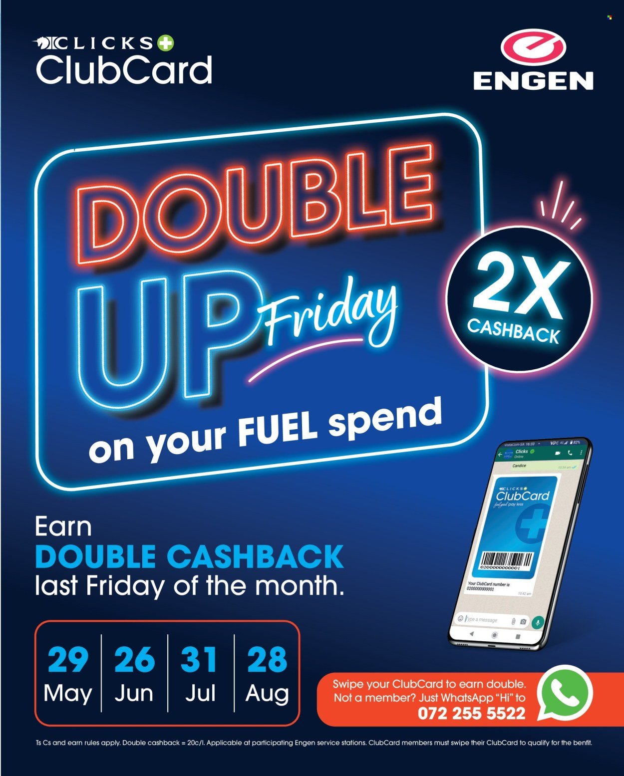CLICKS specials - From Tuesday 25 Aug 2026