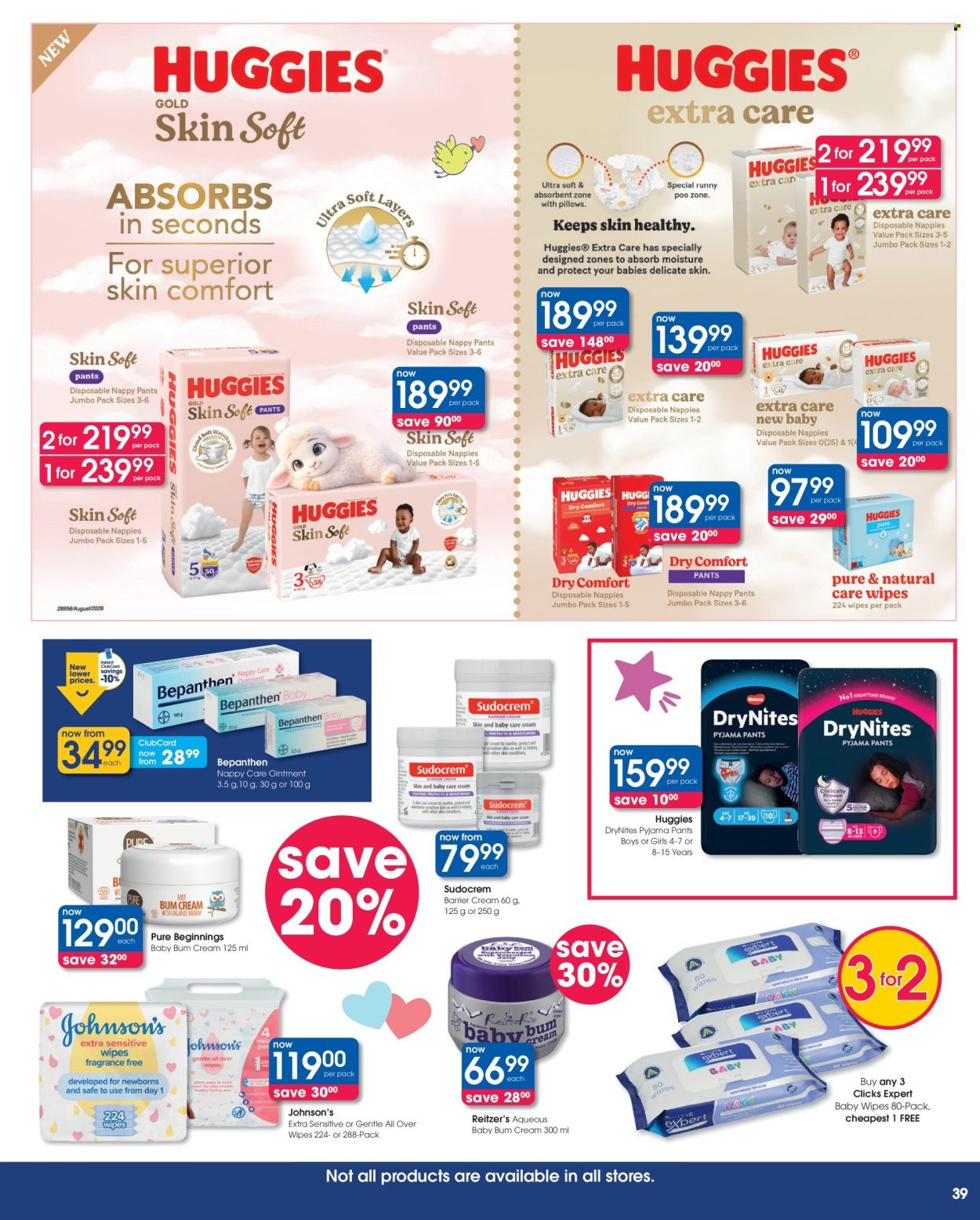 CLICKS specials - From Tuesday 25 Aug 2026