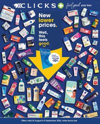 CLICKS specials - From Tuesday 25 Aug 2026