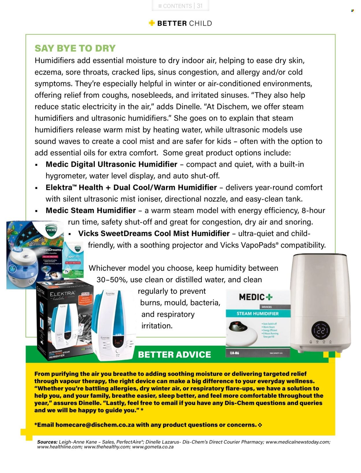 DIS-CHEM specials - Parent & Child (2025-08-01 - 2025-08-31) | 31