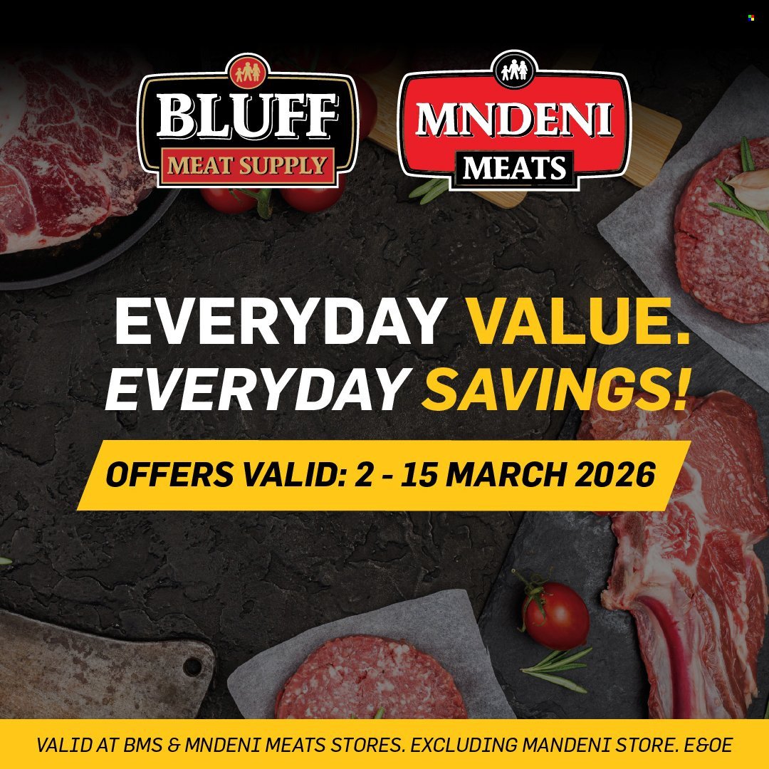 BLUFF MEAT SUPPLY specials - From Monday 2 Mar 2026 (2026-03-02 - 2026-03-15) | 1