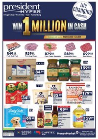 PRESIDENT HYPER specials - Win you share of R1 milion