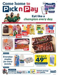 PICK N PAY specials - Weekly Specials