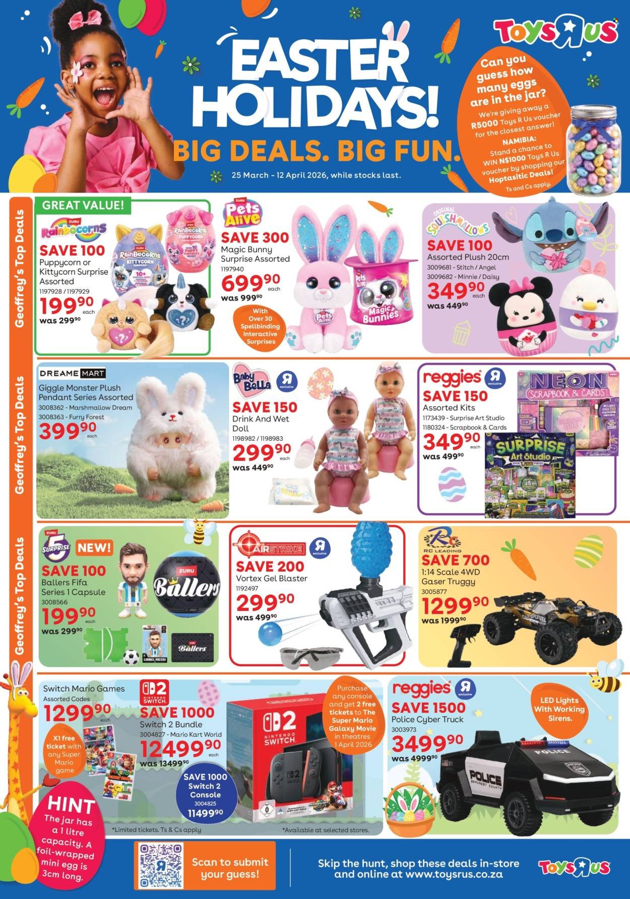 TOYS R US specials - From Wednesday 25 Mar 2026 (2026-03-25 - 2026-04-12) | 1