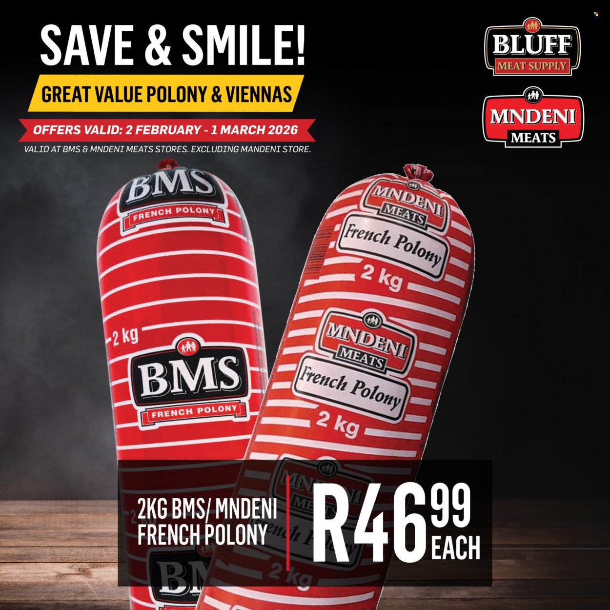 BLUFF MEAT SUPPLY specials - From Monday 2 Feb 2026 (2026-02-02 - 2026-03-01) | 2