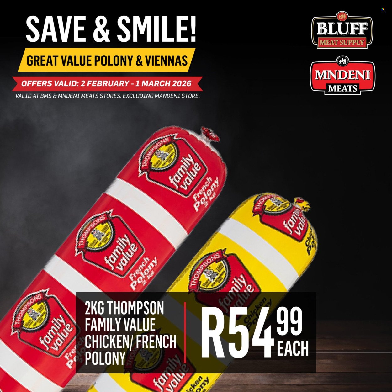 BLUFF MEAT SUPPLY specials - From Monday 2 Feb 2026 (2026-02-02 - 2026-03-01) | 3