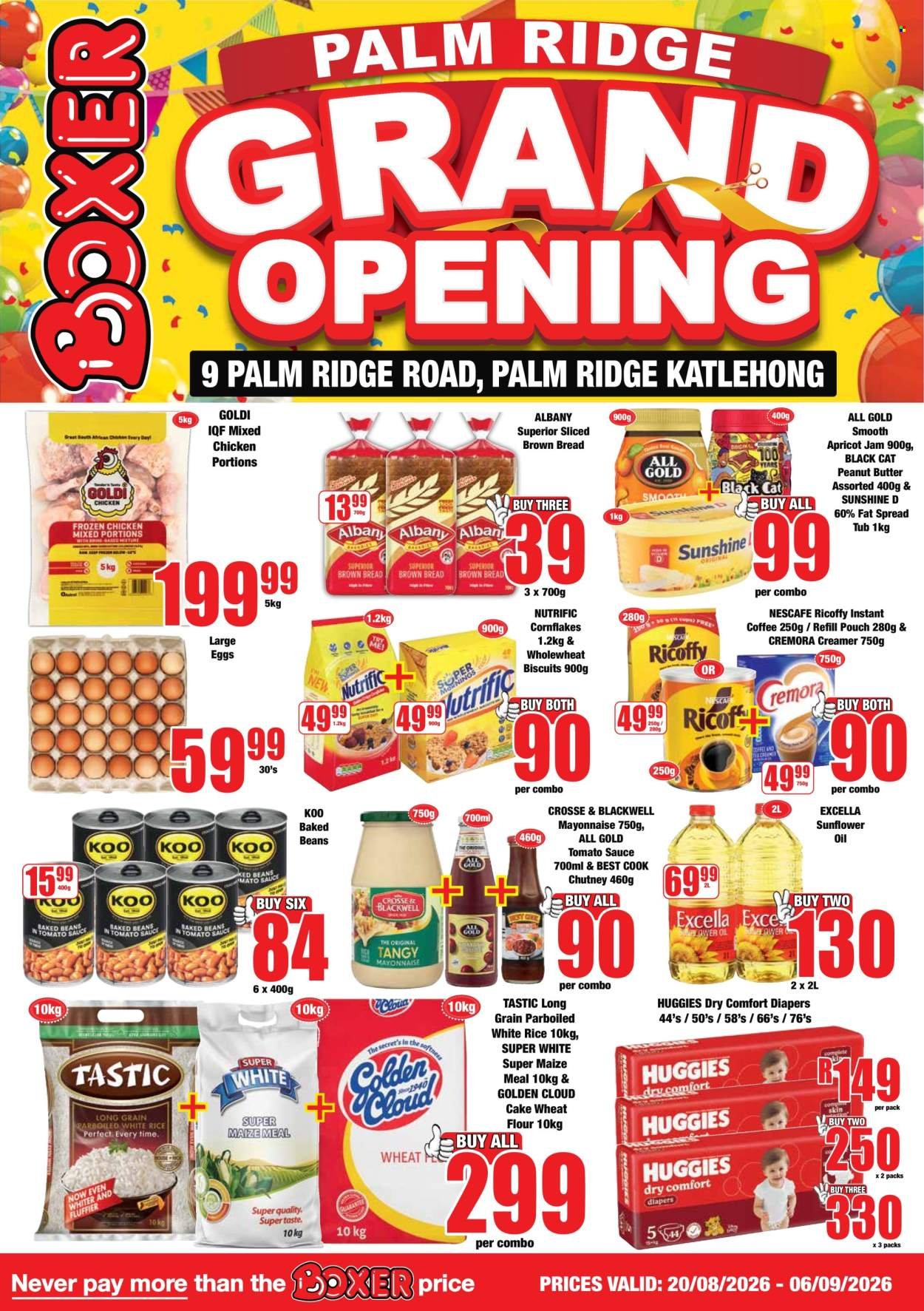 BOXER specials - Grand Opening