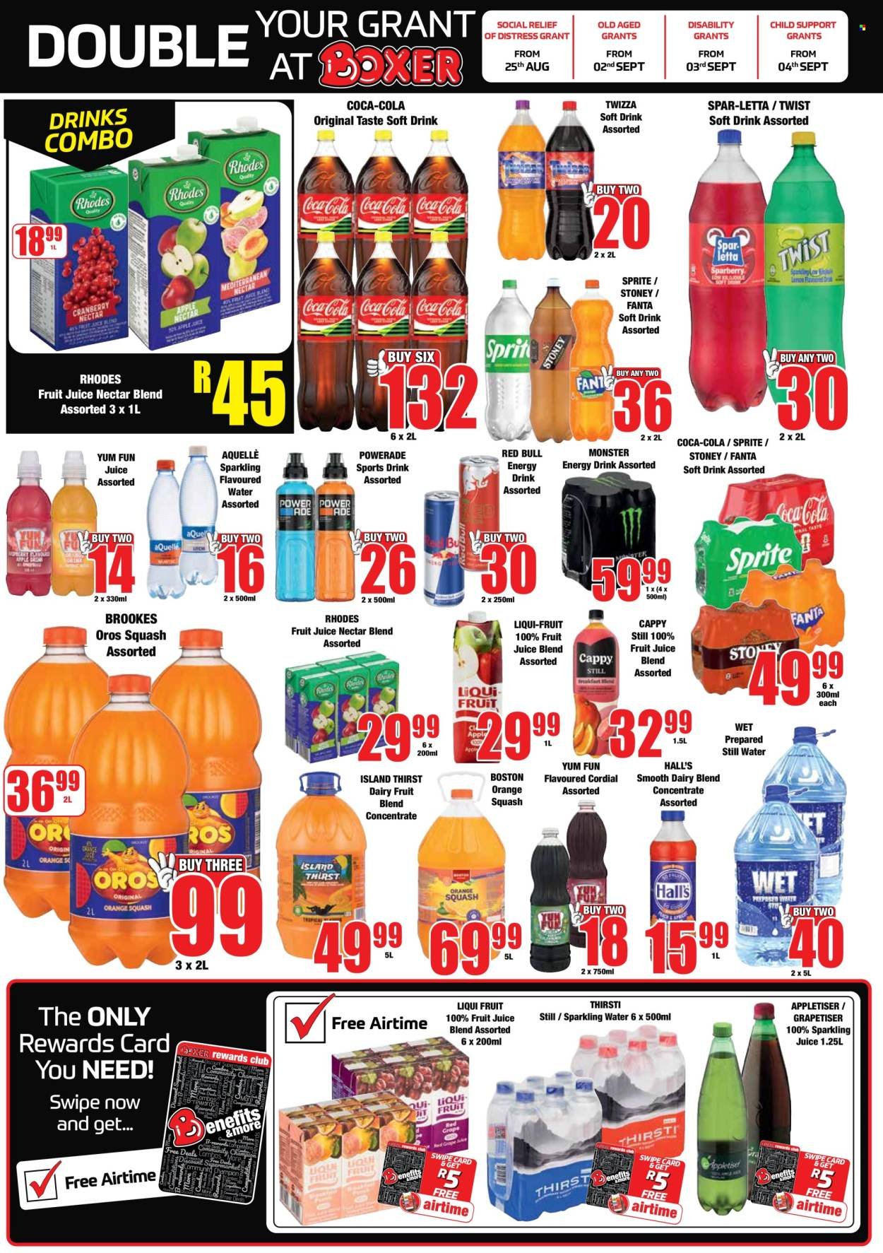 BOXER specials - Grand Opening