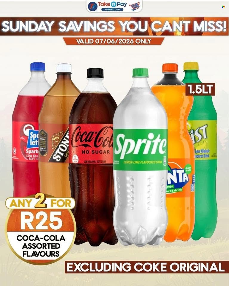 TAKE N PAY specials - From Sunday 7 Jun 2026