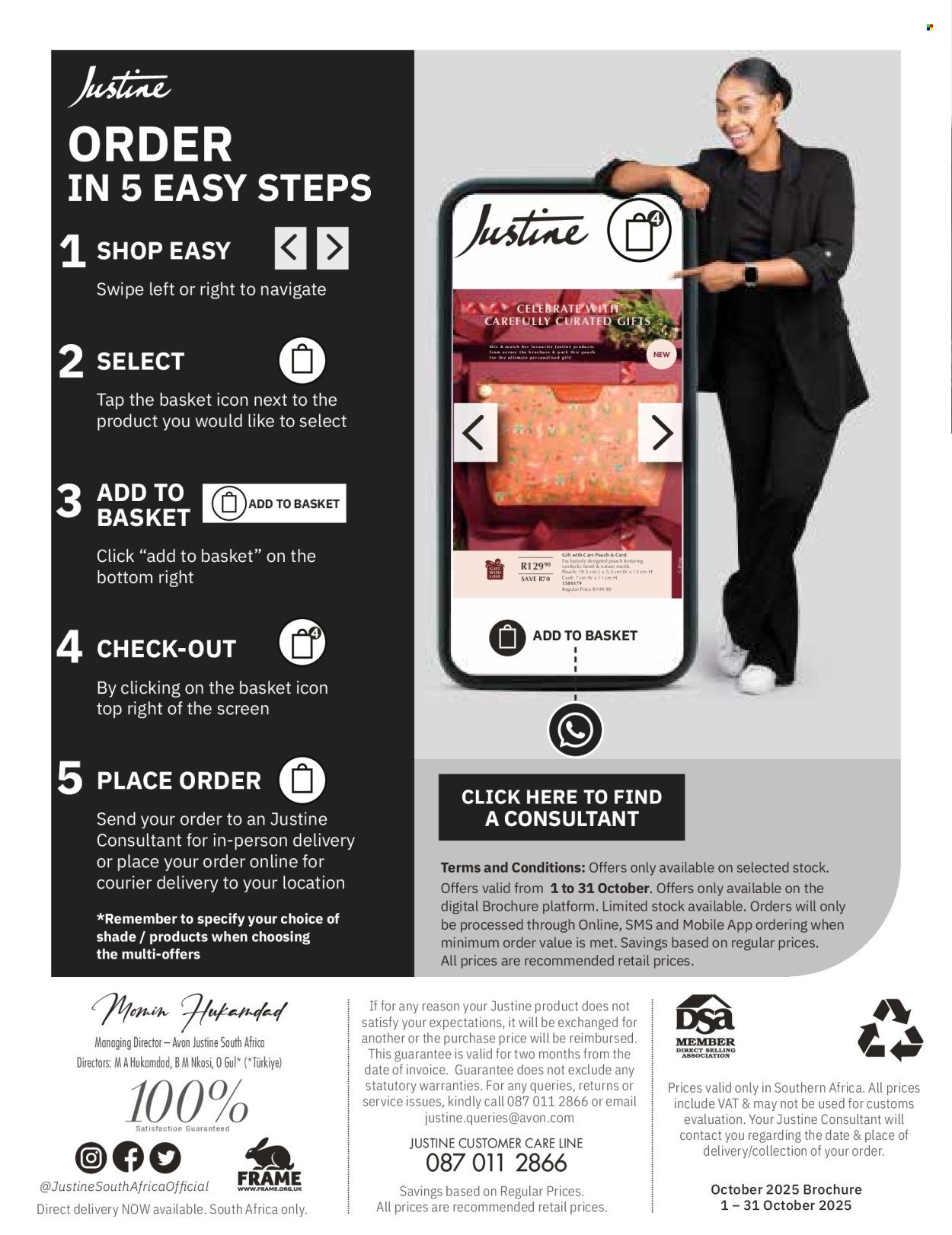 JUSTINE specials - NOVEMBER (2025-11-01 - 2025-11-30) | 2