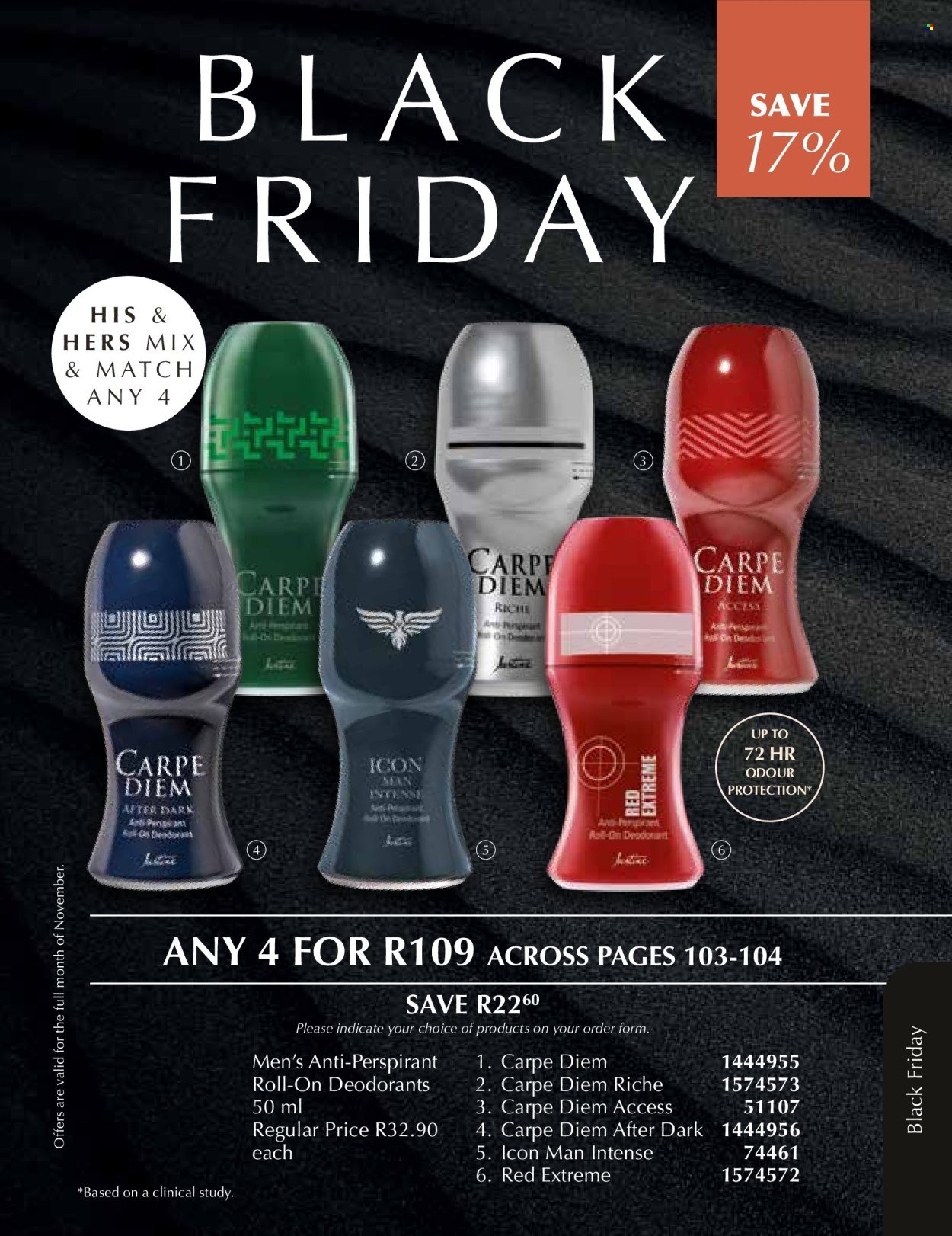 JUSTINE specials - NOVEMBER (2025-11-01 - 2025-11-30) | 103