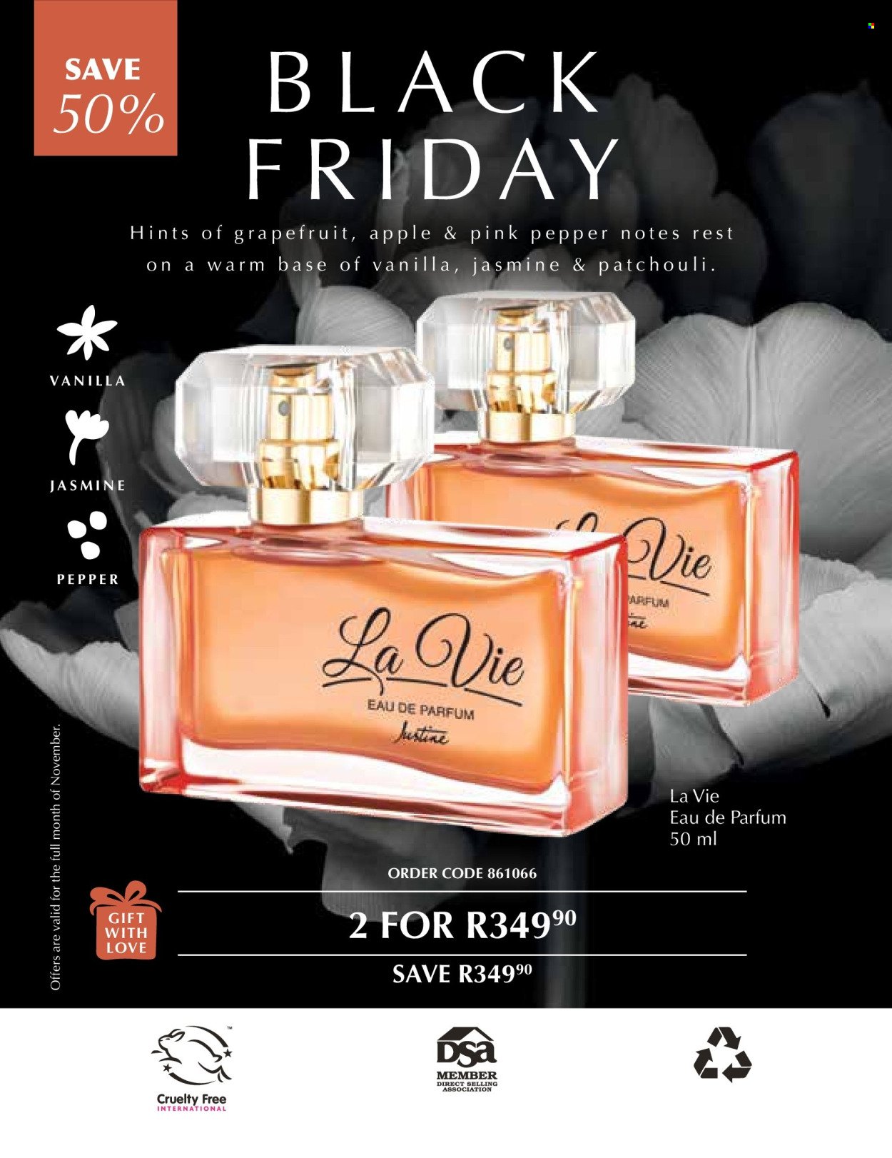 JUSTINE specials - NOVEMBER (2025-11-01 - 2025-11-30) | 107