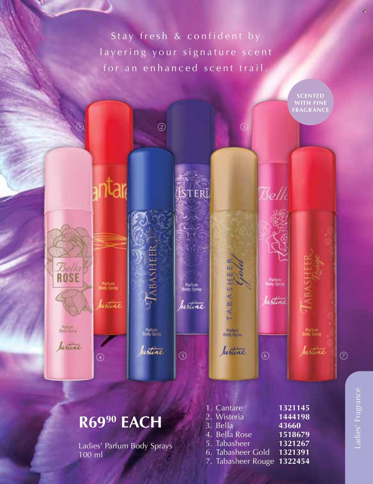 JUSTINE specials - NOVEMBER (2025-11-01 - 2025-11-30) | 62