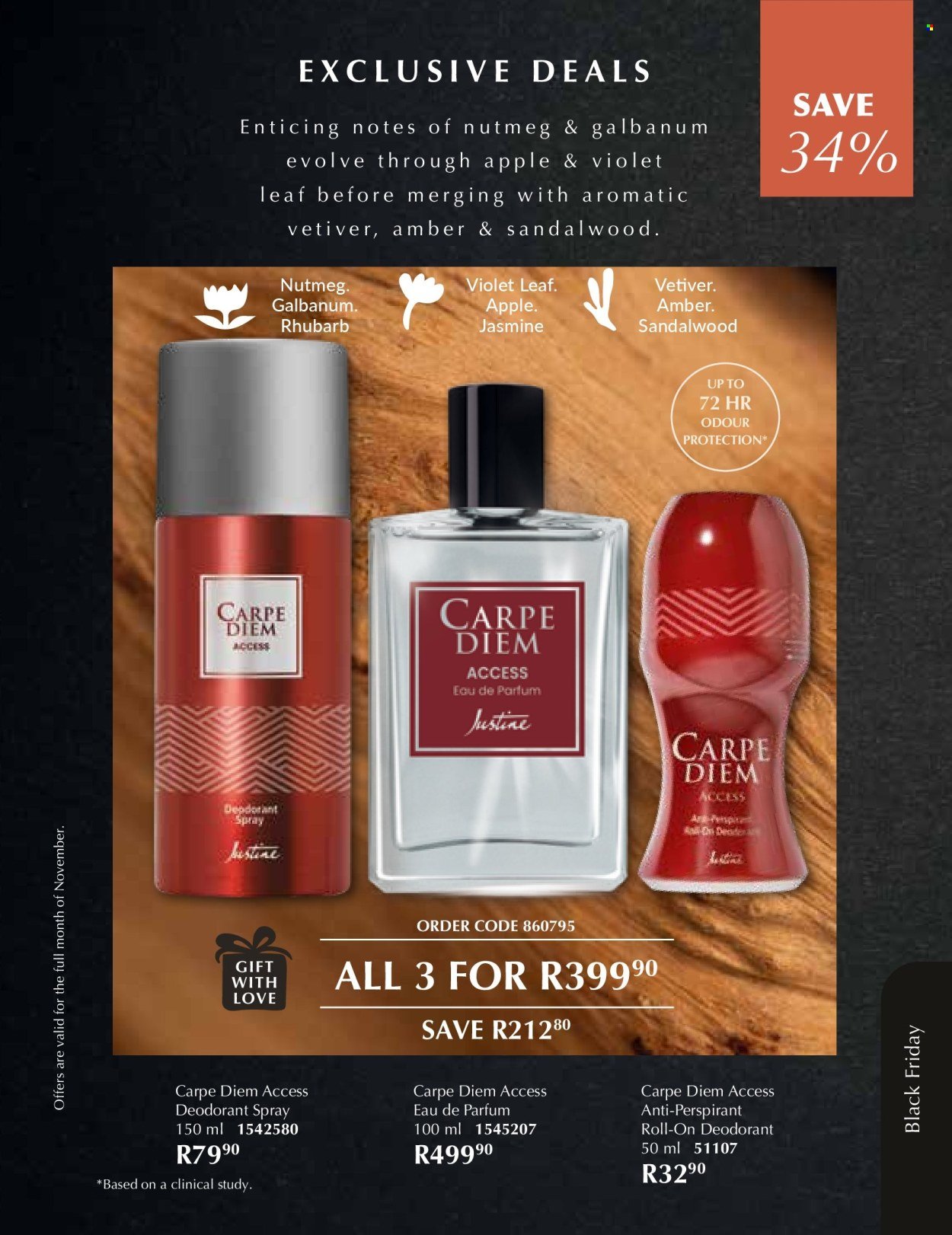 JUSTINE specials - NOVEMBER (2025-11-01 - 2025-11-30) | 100