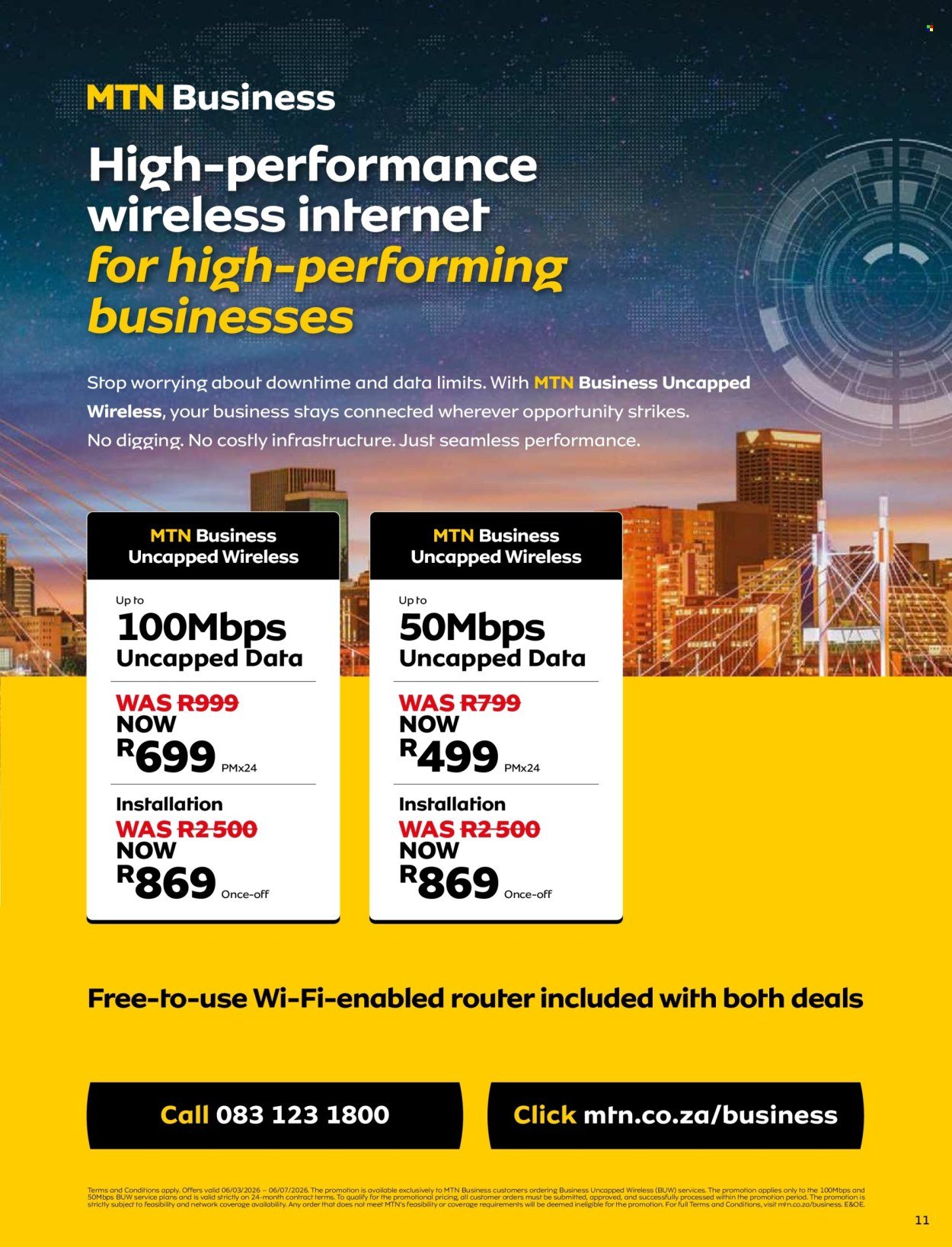 MTN specials - From Monday 8 Jun 2026