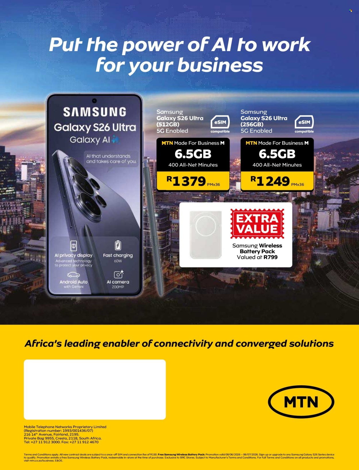 MTN specials - From Monday 8 Jun 2026